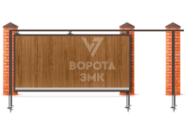 Откатные ворота 7 м 7000×2800 ЗМК-8079