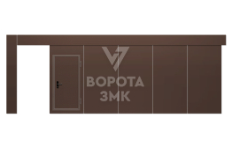 Раздвижные ворота для паркинга 5000×3000 ЗМК-9627