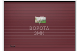 Ворота гаражные 2250×3000 с окном ЗМК-3368